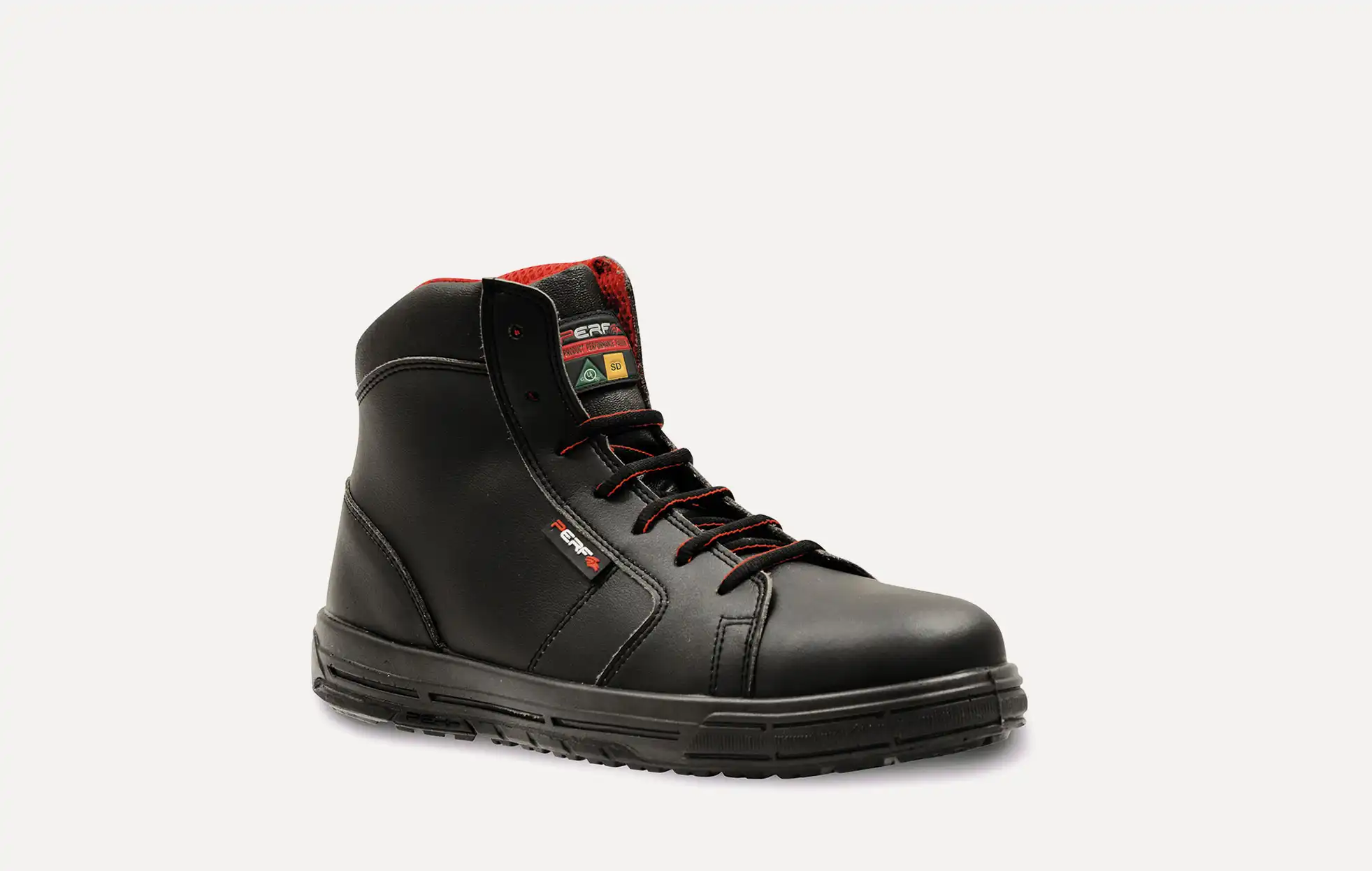 BURG Scarpa antinfortunistica Media per ambiente sanificato chimico o alimentare su sfondo bianco