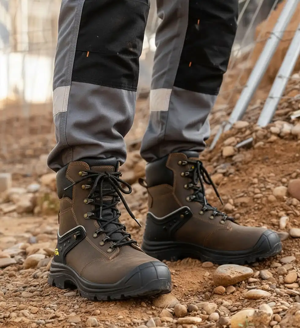 PB RANGER Scarpa antinfortunistica altezza Media ambientata