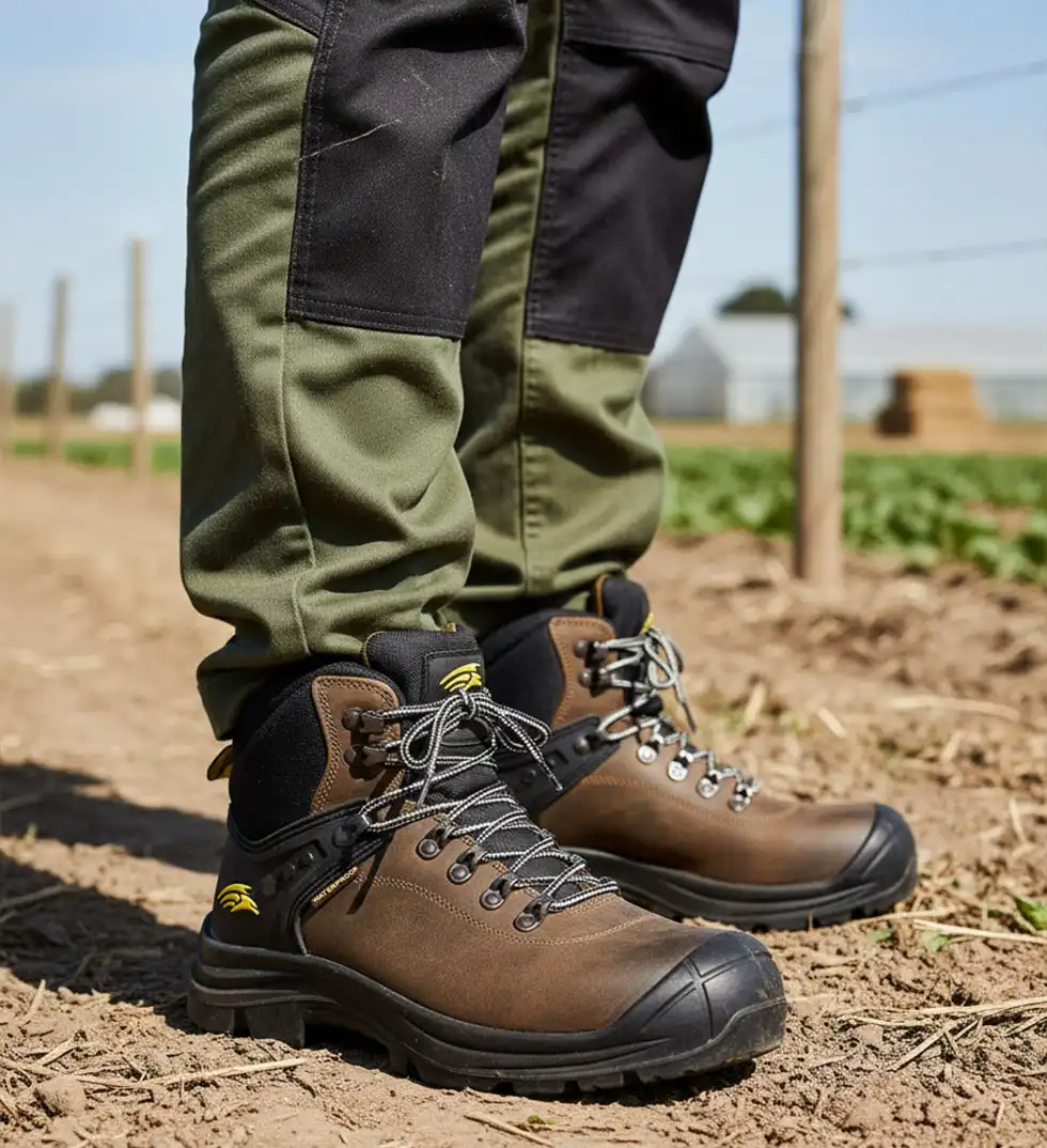 PB1C BROWN HIGH Scarpa antinfortunistica Media