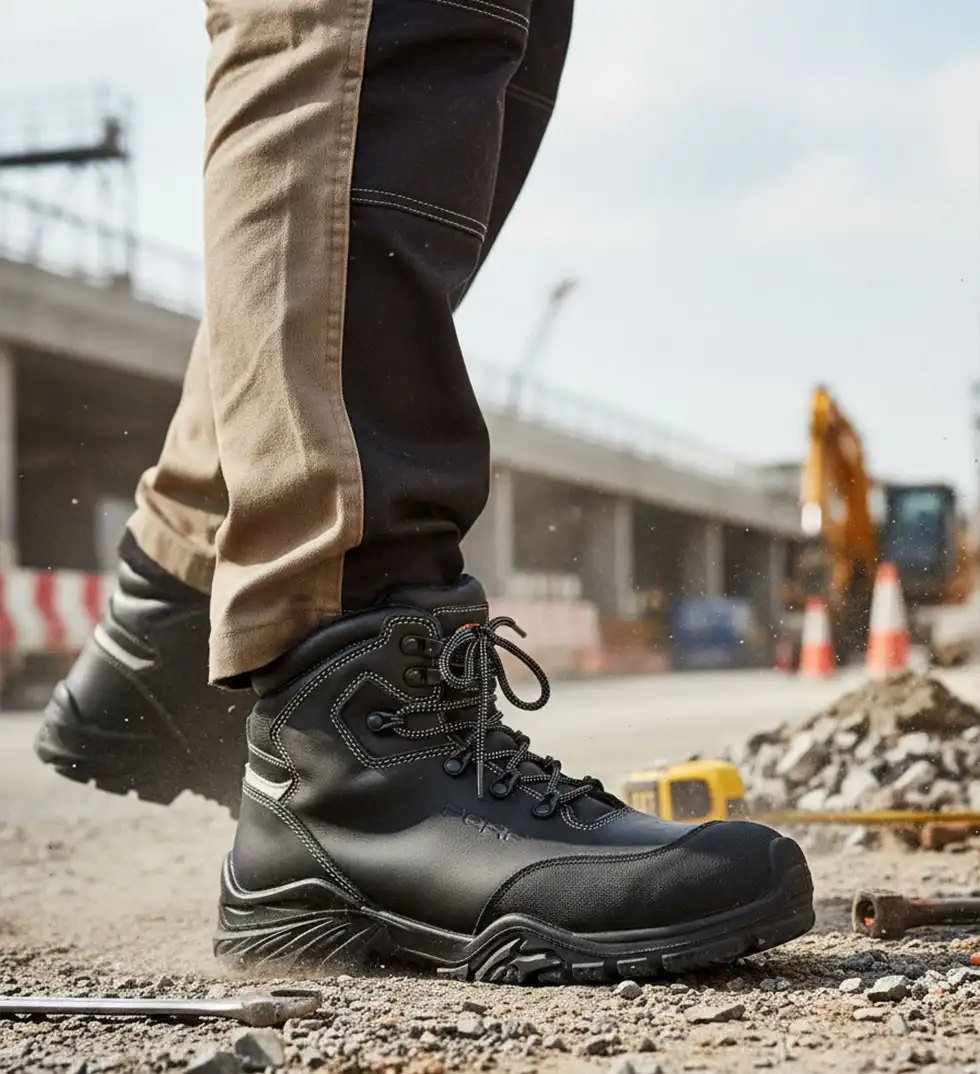 SHOOTER BLACK Scarpa antinfortunistica Media linea E-LITE ambientate